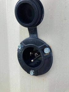 through the wall electrical outlet (1)