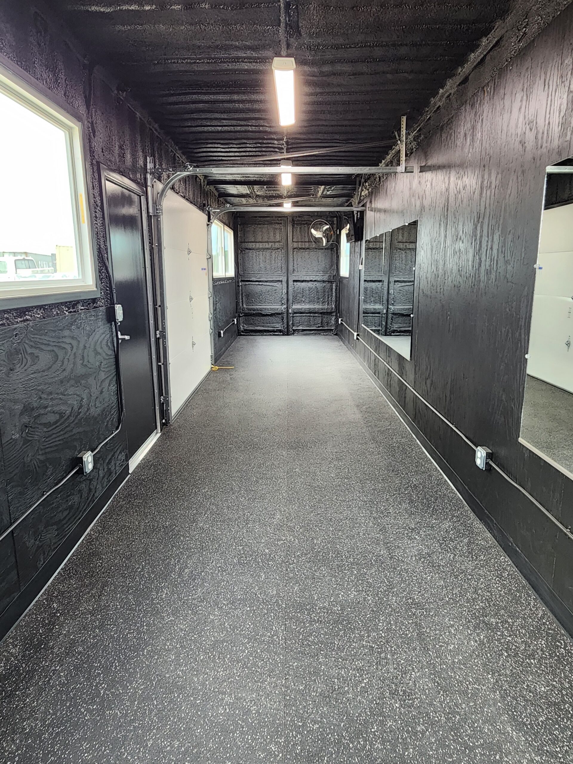 full inside photo of container gym