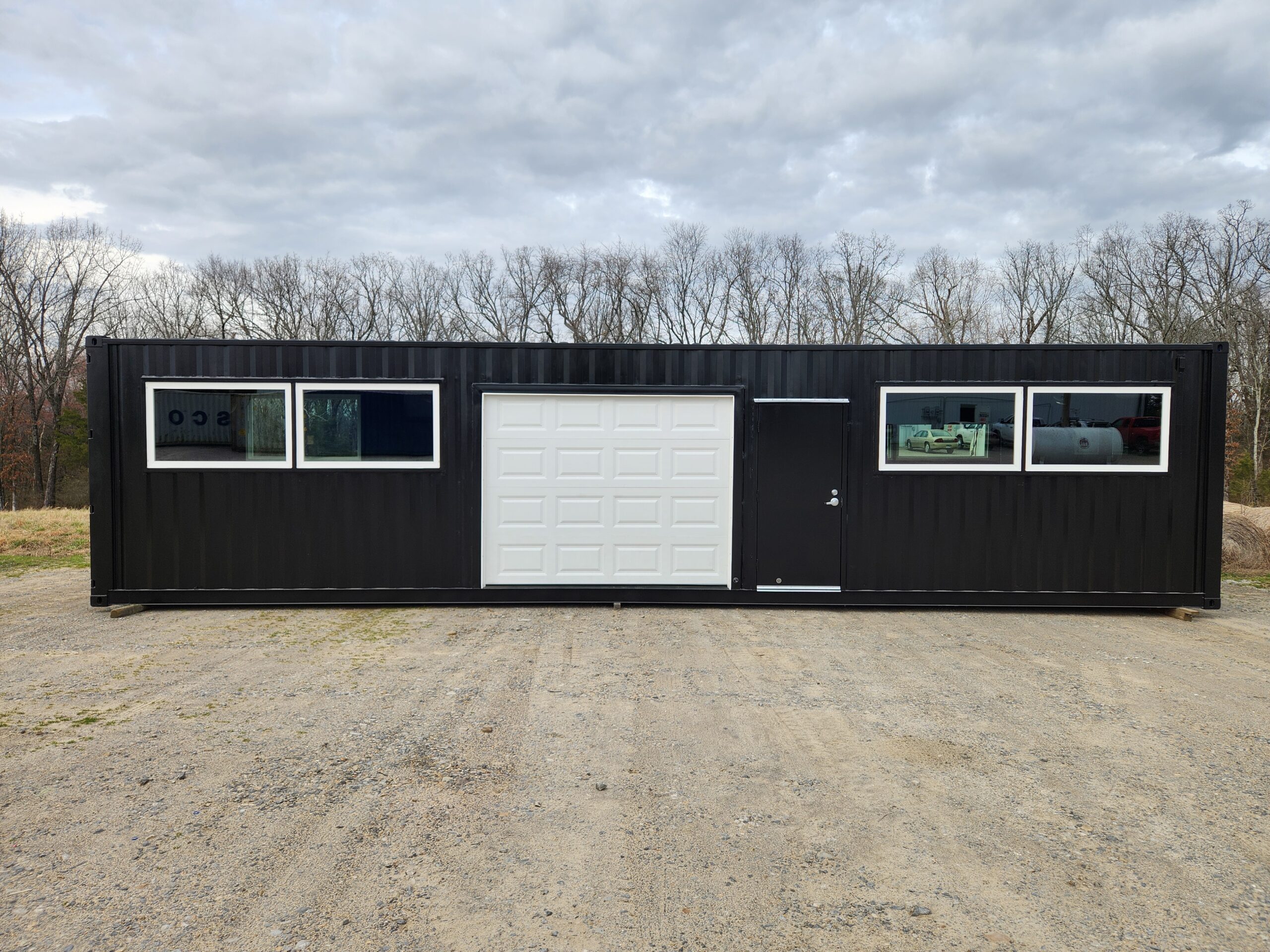 outside photo of container gym