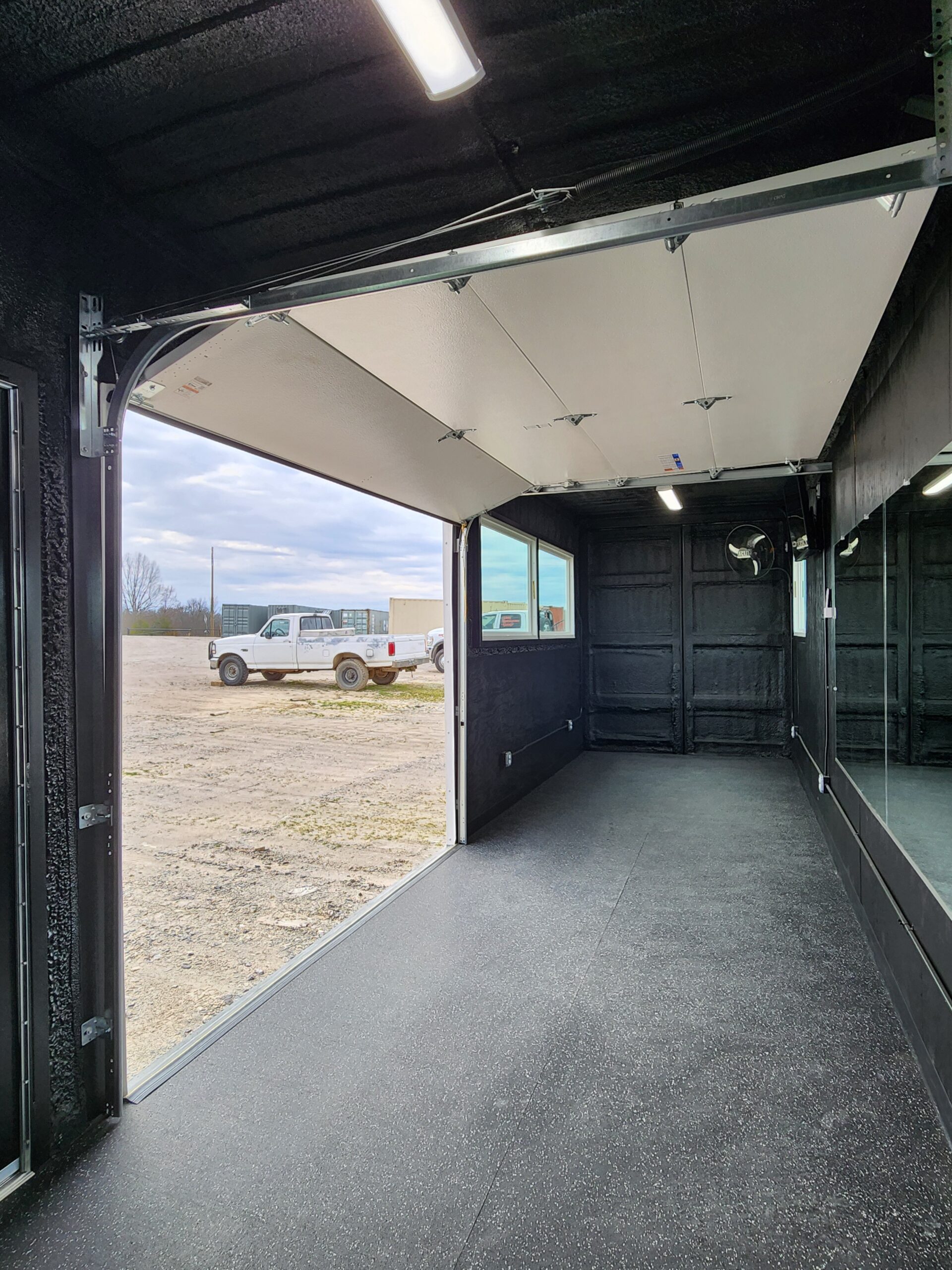 strong built of container gym