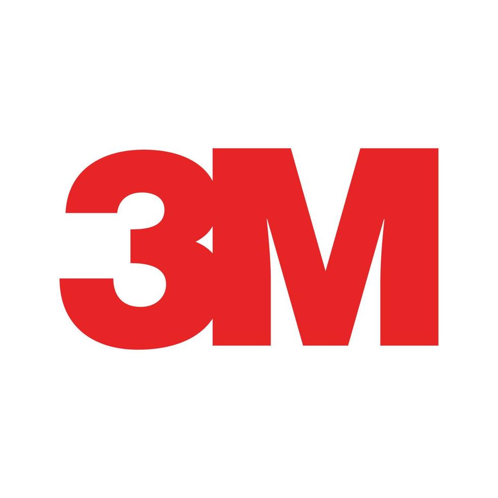 3m logo on transparent background free vector