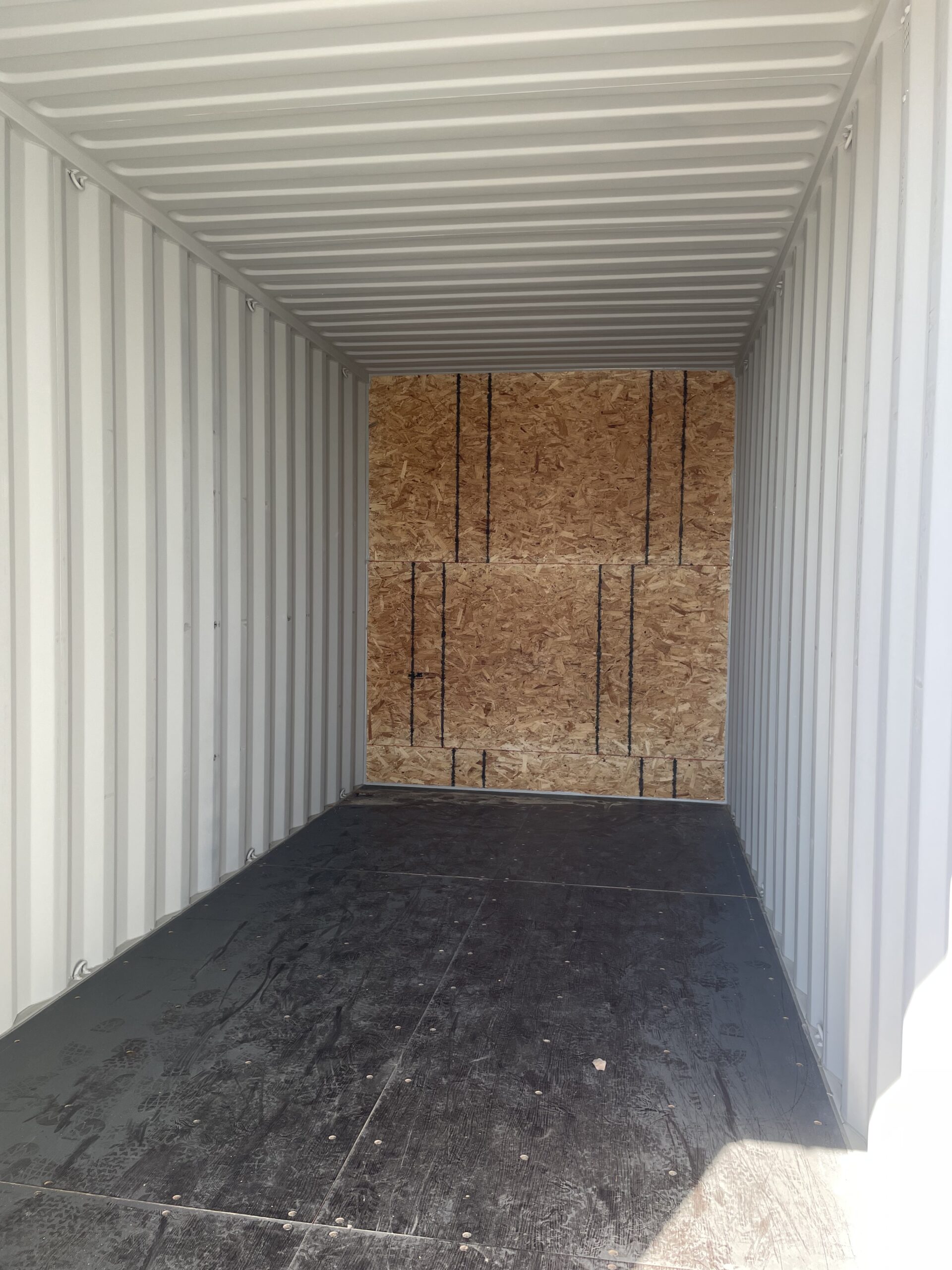 40' Combo Garage Interior