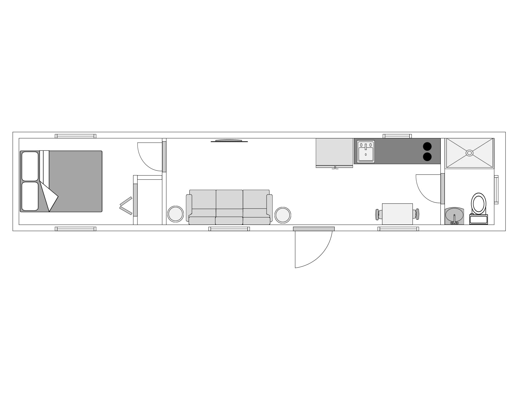 40' Cabin Layout