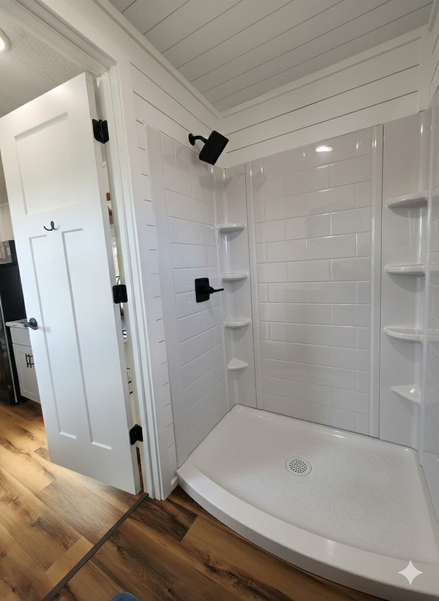 Bathroom shower edit